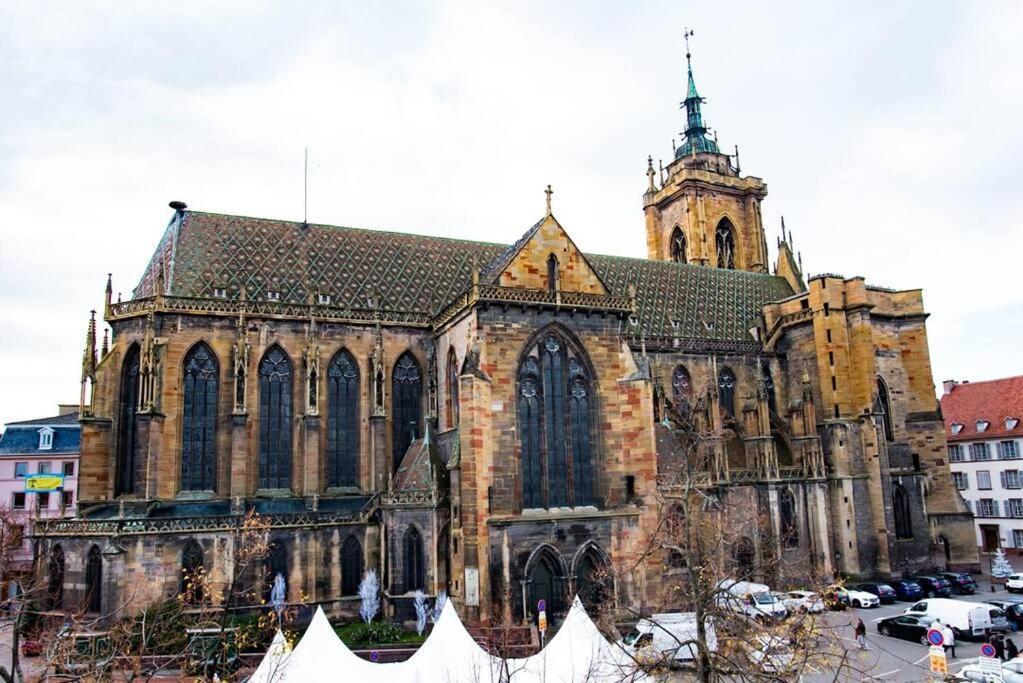 B'M Yerri - Appartement 4 Pers - Vue Cathedrale Colmar Buitenkant foto